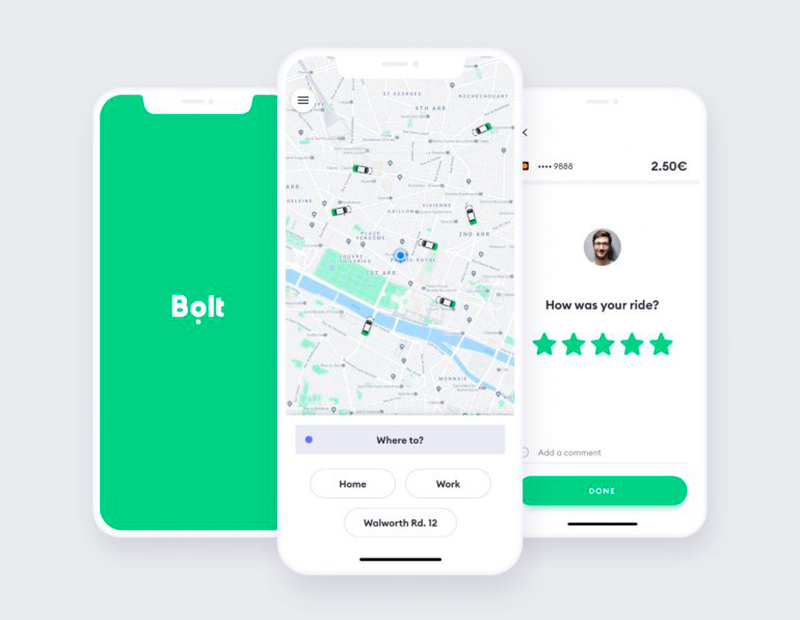 «Taxify становится Bolt»: сервис по вызову такси провел ребрендинг