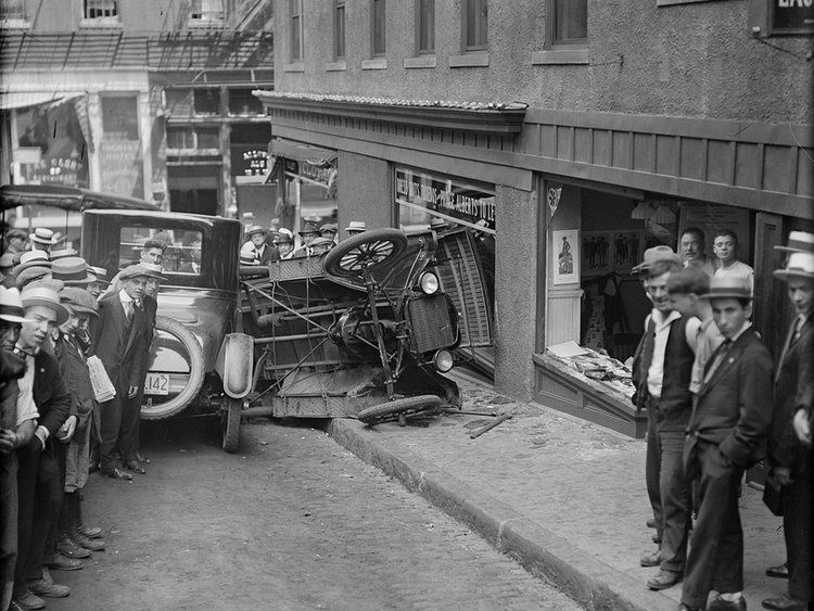 Автомобильные аварии 1930-х годов - потрясающие фотографии