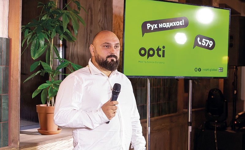 В Украине презентовали обновленный сервис перевозок Opti!